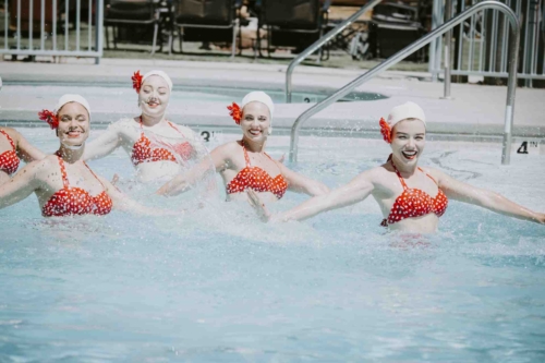 red-polka-dot-bikini-synchronized-swimming