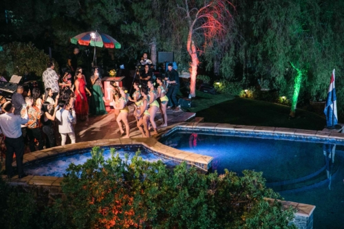 Las Vegas Wedding - Pool Party